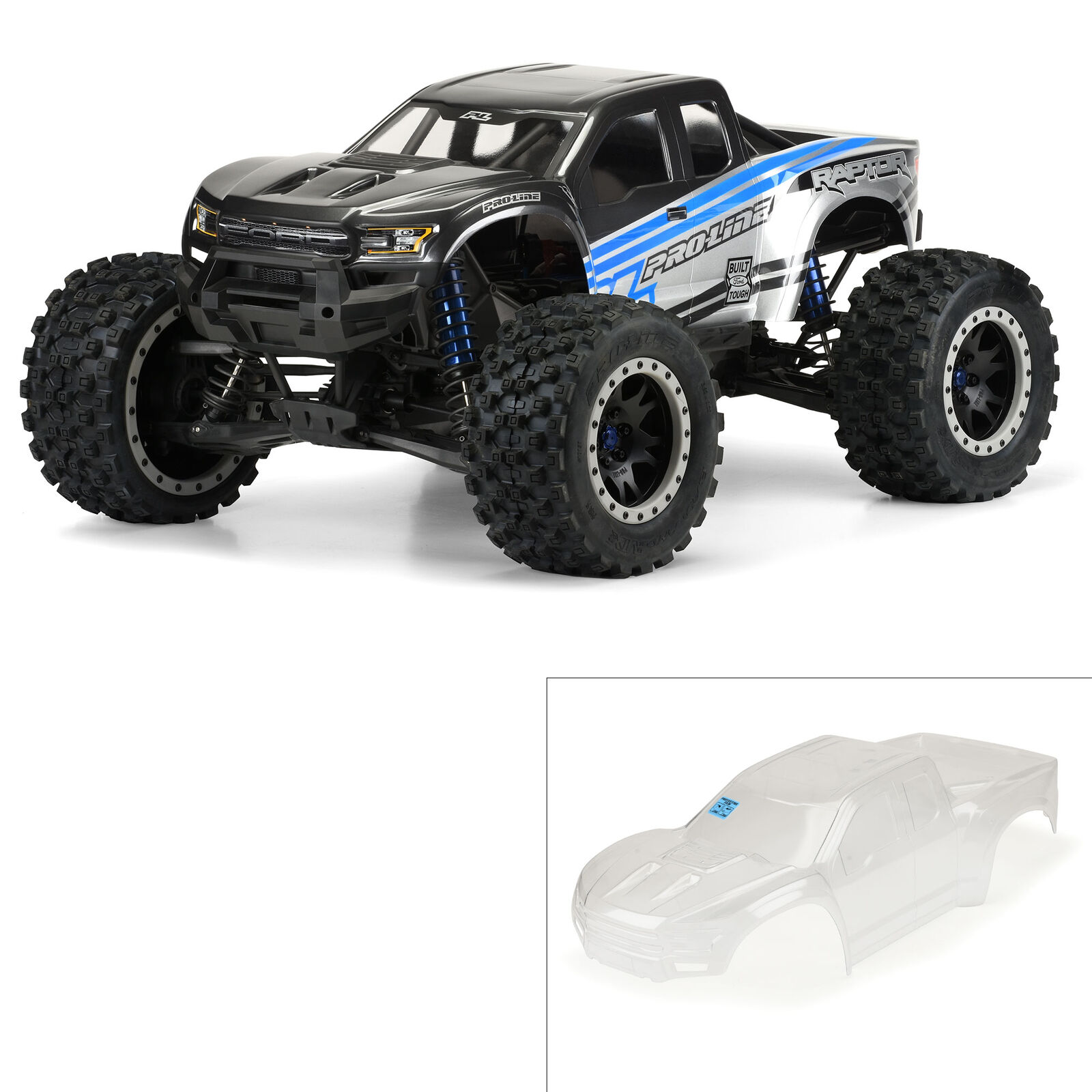 ProLine Ford F-150 Raptor Karosserie fertig Lackiert für X-Maxx PRO3482-13 ... ProLine Ford F-150 Raptor Karosserie fertig Lackiert für X-Maxx PRO3482-13 ...
